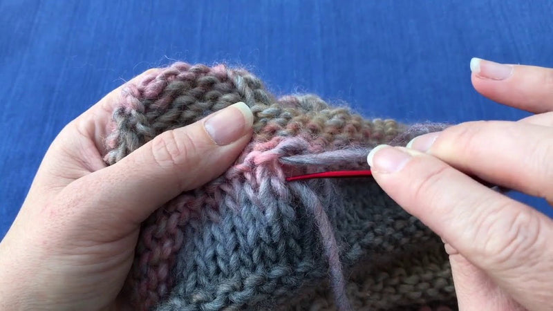 6. Aprender a tejer: rematar cabos