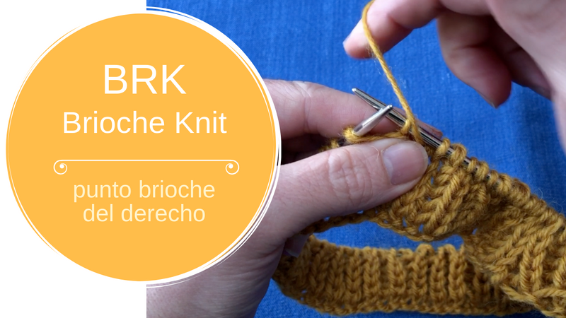 BRK (Brioche Knit) – punto brioche del derecho