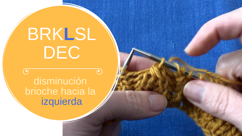 dis brD-izq (inglés: BRKLSL DEC) – disminución brioche hacia la izquierda