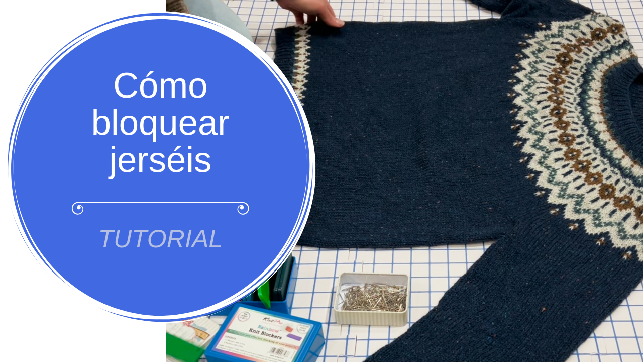 Cómo bloquear jerséis