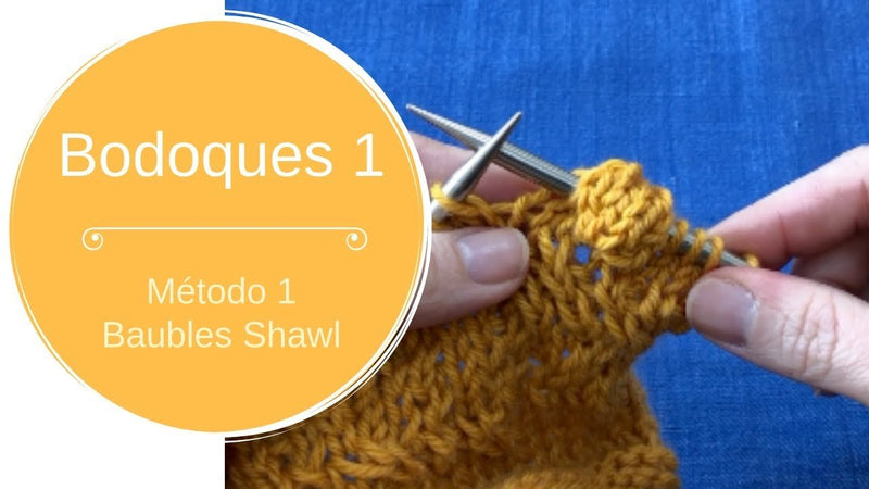 Bodoques 1 –  Método 1 (chal Baubles de Andrea Mowry)