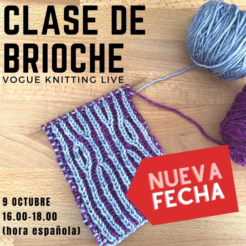 Clase de brioche en Vogue Knitting Live