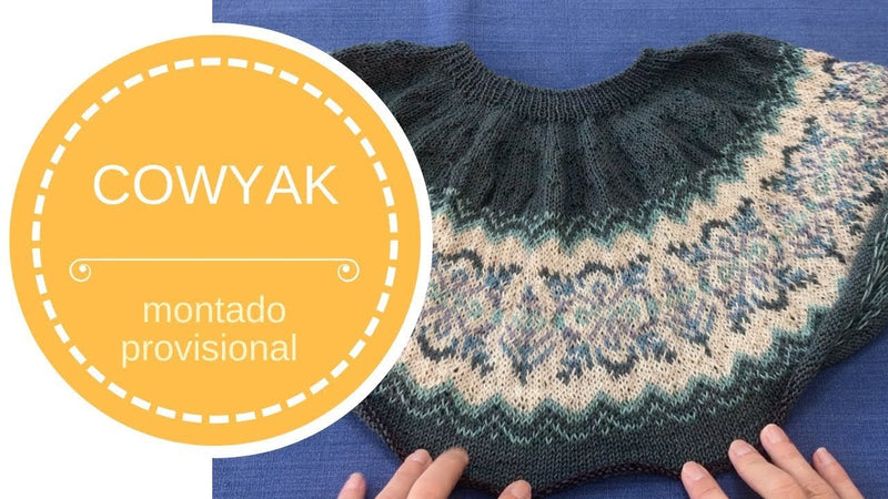 COWYAK – montaje provisional con lana de deshecho