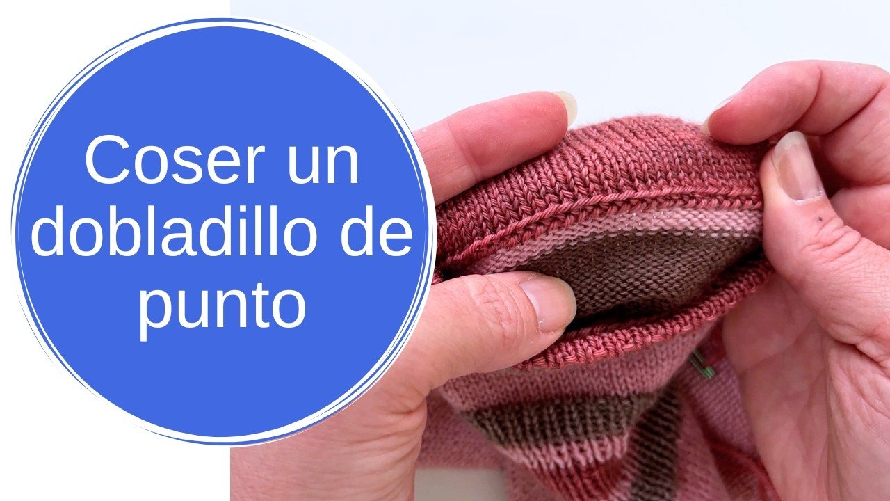 Coser un dobladillo de punto
