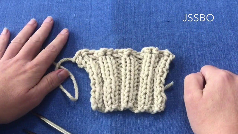 Jeny's surprisingly stretchy bind off (JSSBO) – cierre sorprendentemente elástico de Jeny