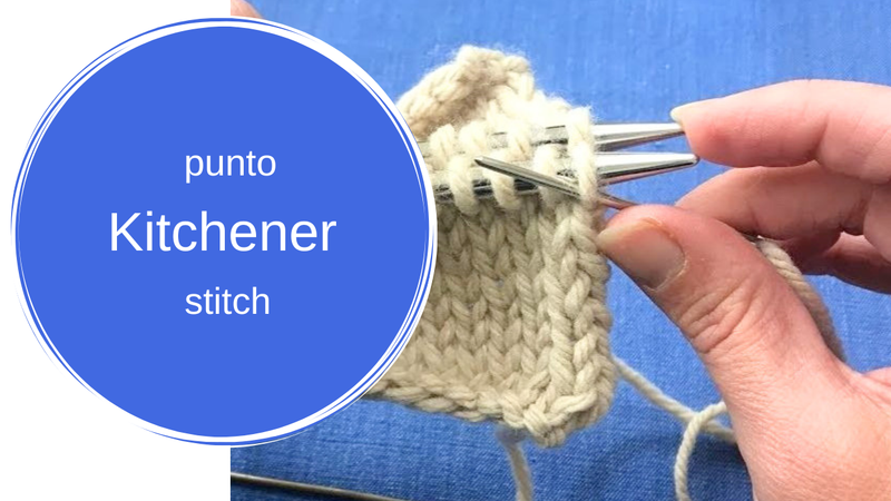 Kitchener stitch – punto Kitchener (costura invisible)