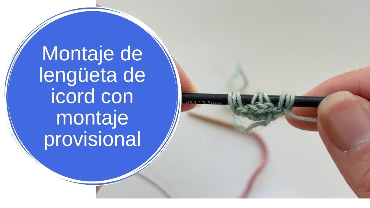 Montaje de lengüeta de icord con montaje provisional