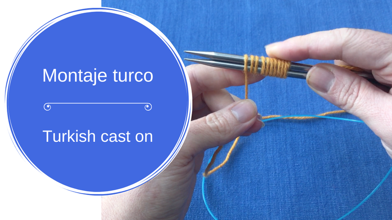 Turkish cast on – montaje turco