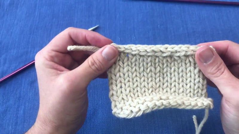i-cord bind off – cierre de cordón tubular