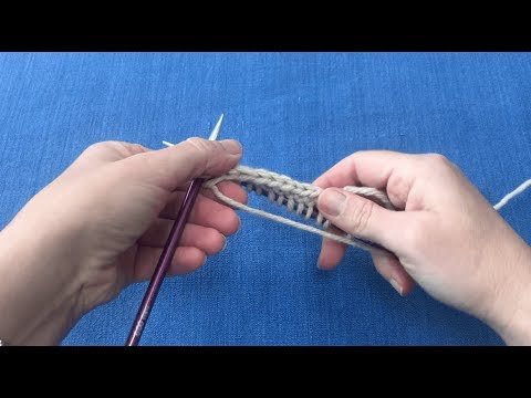 i-cord cast on – montaje de cordón tubular
