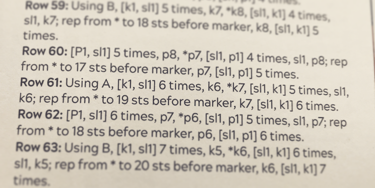 Cómo leer un patrón en inglés
